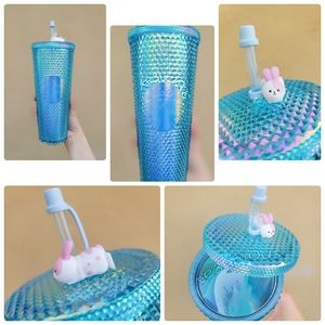 STARBUCKS IRIDESCENT BLUE MERMAID ACRYLIC TUMBLER